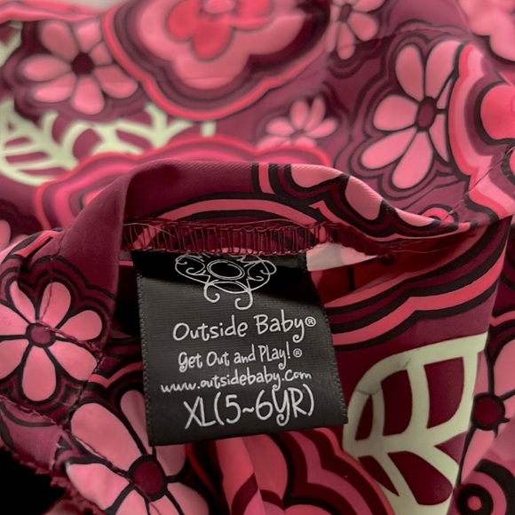 Outside Baby Reversible Jacket & mittens 5-6 yr - Picture 9 of 9